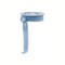 1" Smoke Blue Frayed Velvet Ribbon | Non-Wired Trim for Gifts & Florals-RN5910A7